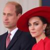 Prinz William und Prinzessin Kate nehmen an einer Feierlichkeit teil.
