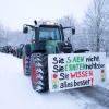 In Weilheim findet am Mittwoch eine Kundgebung der Landwirte statt. 