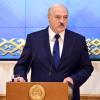 Alexander Lukaschenko, Präsident von Belarus, spricht bei einem Treffen mit politischen Aktivisten aus Belarus.