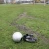 Der Fußballplatz in Aindling ist ein Opfer von Vandalismus. Ein Autofahrer machte dort Driftübungen und hinterließ tiefe Furchen im Rasen.