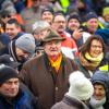 Schon früh machten sich Landwirte aus dem Landkreis auf den Weg nach Nördlingen zum Protest. Der Verkehr staute sich auf der B25 und in der Innenstadt. Über 1000 Traktoren waren auf der Kaiserwiese.