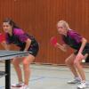 Nur gemeinsam stark: Für Madeleine Trieb (links) und Bianca Wanzl vom TSV Herbertshofen reichte es diesmal nur im Doppel. 
