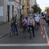In der viel befahrenen Hermanstraße hatten Unterstützer von „Fridays for Future“ und Mitglieder des Allgemeinen Deutschen Fahrrad-Clubs kürzlich schon einmal eine Fahrradspur mit Pylonen abgetrennt.
