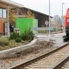 Am Bahnhof in Seeg (Ostallgäu) hat ein Lokführer die Fahrgäste stehen gelassen. 