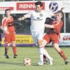 Einen deutlichen 8:1-Sieg feierte der TSV Landsberg (am Ball Stefan Strohhofer) gegen den VfL Kaufering, der aber die Vorbereitung erst vor Kurzem aufgenommen hat. 