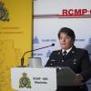 Polizeisprecherin Jane MacLatchy bei einer Pressekonferenz in Winnipeg zum Fund der Leichen.