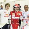 Vettels Landung auf Pole missglückt - Alonso top