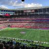 Volle Hütte im Tottenham Hotspur Stadium: Über 60.000 Fans haben das Spiel zwischen den Atlanta Falcons und den New York Jets angeschaut.