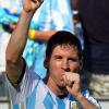Lionel Messi erzielte in der Nachspielzeit das erlösende Tor für Argentinien und machte seine Landsleute stolz. Foto: Peter Powell