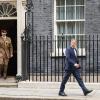 Grant Shapps verlässt die Downing Street nach seiner Ernennung zum Verteidigungsminister.