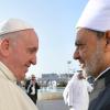 Papst Franziskus mit Großimam Ahmad Mohammad al-Tayyeb bei seinem Besuch in Abu Dhabi.