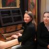 Das Duo Astrophil & Stella - Johanna Bartz (Flöte) und Jule Rosner (Orgel) - beeindruckte in der Wallfahrtskirche Niederschönenfeld mit Musik aus der Renaissance.