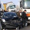 Massenkarambolage auf der A8 - Unfall - Massenunfall auf der Autobahn 8 bei Augsburg