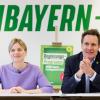 Für die Grünen treten die Spitzenkandidaten Katharina Schulze und Ludwig Hartmann bei der Bayern-Wahl 2023 an.