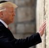 Ein Bild, das um die Welt ging: Donald Trump hielt bei seinem Besuch in Jerusalem im Mai 2017 an der Klagemauer inne.