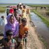 Hunderttausende Rohingya sind in den vergangenen drei Monaten von Myanmar nach Bangladesch geflohen.