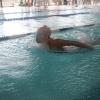 Emily Neugebauer vom Schwimmteam Neusäß war beim Staffelwettkampf in Höchstädt erstmals über 100 Meter Schmetterling am Start. Foto: ST Neusäß