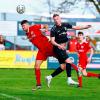 Den Aufstieg im Blick: Eugen Belousow (rechts) und der FC Ehekirchen gastieren am Freitagabend beim TSV Gersthofen. 