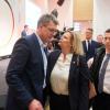 DOSB-Präsident Thomas Weikert (links) und Bundesinnenministerin Nancy Faeser haben in Paris das Vorhaben einer deutschen Olympiabewerbung bekräftigt.  