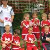 Die G-Junioren des SC Unterrieden freuten sich über ihre Pokale.