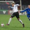 Serge Gnabry gelangen gegen San Marino drei Tore.