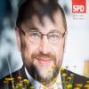 Ein Wahlplakat von SPD-Kanzlerkandidat Martin Schulz zur Bundestagswahl 2017. Unser Experte sieht die Plakate der SPD kritisch. 