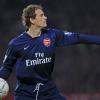 Jens Lehmann im Trikot von Arsenal London (Archiv).