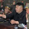 Kann das sein: Nordkoreas Diktator Kim Jong-Un lacht über die Filmsatire aus Hollywood? Nein, natürlich nicht. Das undatierte Bild wurde aus anderem Anlass veröffentlicht.
