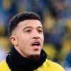 Dortmunds Jadon Sancho beim Aufwärmen vor dem Spiel.