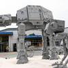 Anfang September konnten die Legoland-Besucher beim Star-Wars-Wochenende schon einen Blick auf eines der sieben Cluster werfen und eine Szene aus Episode V bewundern.