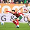 Au weia: FCA-Spieler Ruben Vargas hatte nicht nur in dieser Szene Grund zum Ärger. Über das 1:4 gegen Köln sprechen unsere Redakteure mit unserem Gast Gregor Peter Schmitz.