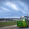 Schon früh machten sich Landwirte aus dem Landkreis auf den Weg nach Nördlingen zum Protest. Der Verkehr staute sich auf der B25 und in der Innenstadt. Über 1000 Traktoren waren auf der Kaiserwiese.