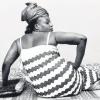 Diese „Rückenansicht“ einer afrikanischen Frau von Malick Sidibé ist ebenfalls bei der „Paris Photo“ zu sehen. 