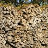 In Scheppach wurde von Unbekannten Brennholz gestohlen. 