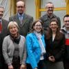 Die Kandidaten bei der Nominierung der CSU/FWG in Münsterhausen. 