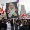 Putin-Gegner bei einer Demonstration in Moskau am 24. Dezember. Foto: Yuri Kochetkov/Archiv dpa