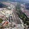 Der Streit um die Finanzierung des Großprojekts Stuttgart 21 spitzt sich zu. Das Foto vom Stuttgarter Hauptbahnhof und dem Gelände von Stuttgart 21 entstand im September 2010.