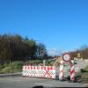 Voraussichtlich bis Mitte Mai bleibt die Kreisstraße A30 wegen der Bauarbeiten gesperrt.