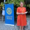 Wechsel an der Spitze des Rotary-Clubs Schwäbischer Barockwinkel Thannhausen: Martina Schmid-Busse übernahm das Präsidentenamt turnusgemäß von Thomas Buchholz.