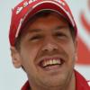 Sebastian Vettel hat gut Lachen. Er will in der Formel 1 als fünfter Deutscher bei Ferrari mit der Startnummer fünf seinem fünften Titel entgegenfahren.