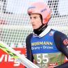 Karl Geiger wurde in der Qualifikation in Innsbruck Siebter.