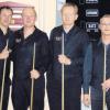 Für (von links) Warren Smith, Wolfgang Brandmeier, Thomas Egger und Markus Hertle vom BSC Kissing geht die Snookersaison in die Verlängerung. Die Abstiegsrelegation muss der Erstligist noch bestehen. 