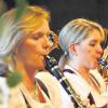 Mit konzertanten Stücken überzeugten die Musikanten in Oberneufnach ebenso wie mit Blödelnummern, die jedoch immer auf hohem musikalischen Niveau gespielt wurden. 