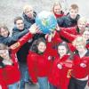 Die Teilnehmer des Ice-Education-Camps 2010 freuten sich über ihren Studienaufenthalt auf der Insel Island hoch im Norden Europas. 