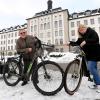 Hans-Peter Rothe liebt es, mit seinem E-Bike unterwegs zu sein. Der 58-Jährige kam schon als Kind nach Ursberg und lebt heute in einer Wohngruppe, die von Stefanie Stegherr betreut wird. 
