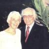 Dr. Ulrike Otto und ihr Mann Dr. Francisco Blum am Tag ihrer Diamantenen Hochzeit am 25. Dezember 1995. Ulrike Otto war die Nichte von Hedwig Lachmann und lebte jahrzehntelang in Argentinien.
