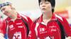 Chancenlos war das Langweider Doppel Katharina Schneider (links) und Aya Umemura beim 0:3 gegen das Kroppacher Duo Wu Jiaduo/Silbereisen. 