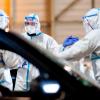 Coronavirus: Seit Dienstag kann man sich am Audi Sportpark in Ingolstadt wieder testen lassen. 