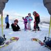 Top-Skibedingungen in den Bergen: In Eschach, Grasgehren, Oberjoch und auf der Zugspitze laufen die Skilifte. Bis zu 1,30 Meter türmt sich der Schnee dort auf den Pisten.