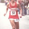 So rannte Reinhard Hofner 1980, damals für die LG Haunstetten. 